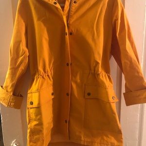 Jcrew factory canvas raincoat